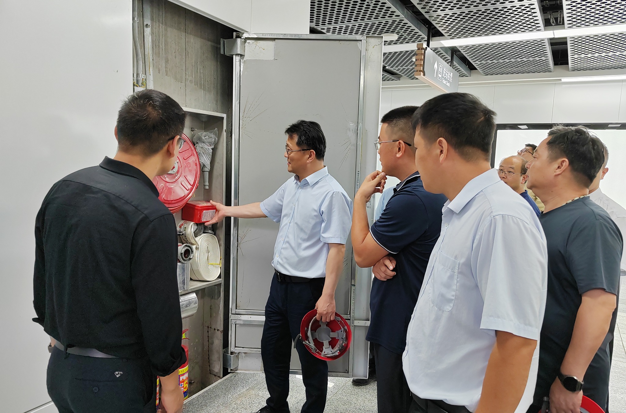 强化安全意识，筑牢安全底线——地铁集团领导带队开展国庆节前安全生产检查